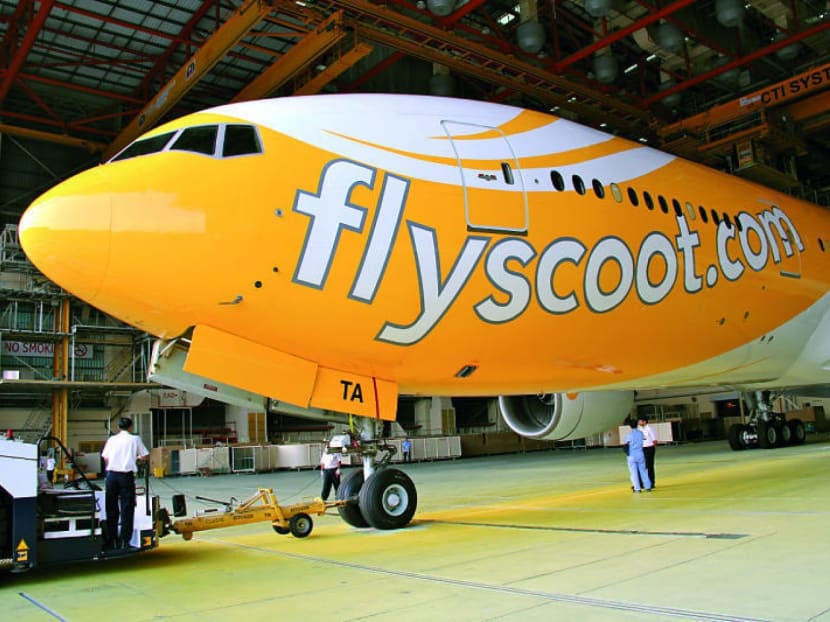 A Scoot airlines aircraft. Photo: Scoot