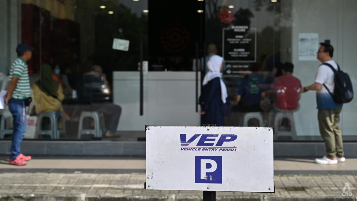 “我们感到沮丧”：新加坡司机在获得马来西亚 VEP 时面临障碍 – CNA