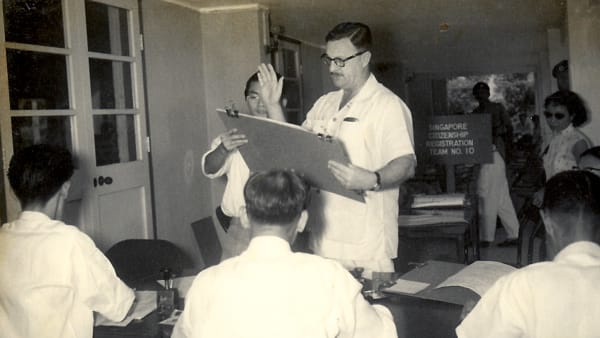 A trailblazer back in the 1950s, he championed women's rights to birth control in Singapore
