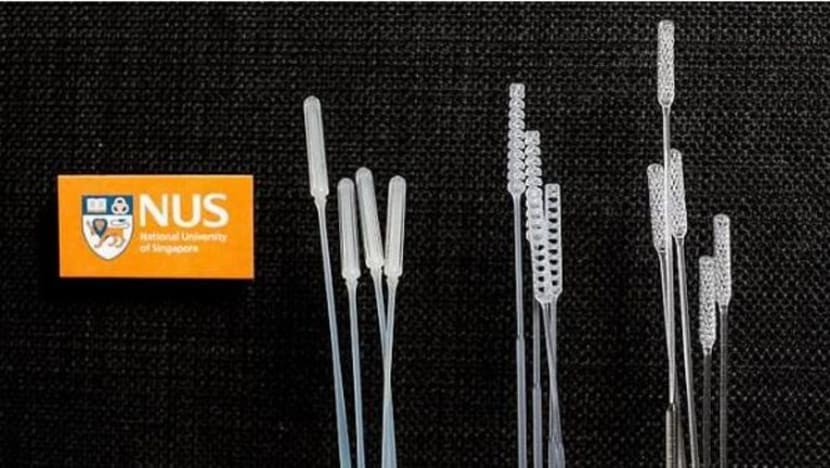 2 pasukan penyelidik NUS hasilkan 3 swab baru COVID-19 untuk atasi kekurangan 2 pasukan penyelidik NUS hasilkan 3 swab baru COVID-19 untuk atasi kekurangan