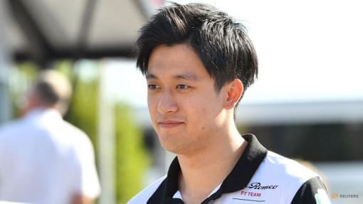 China's Zhou to race on with Alfa Romeo in 2023
