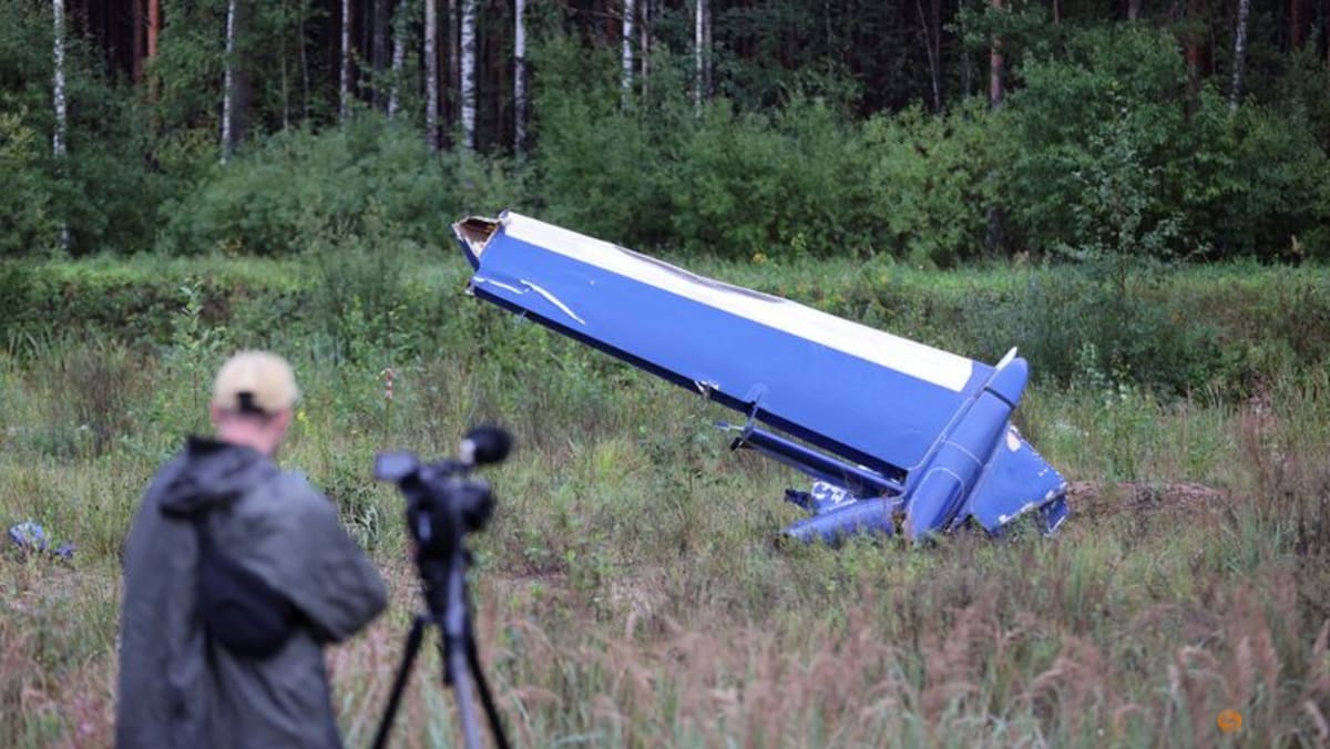 Investigators trawl site of plane crash believed to have killed Wagner boss Prigozhin