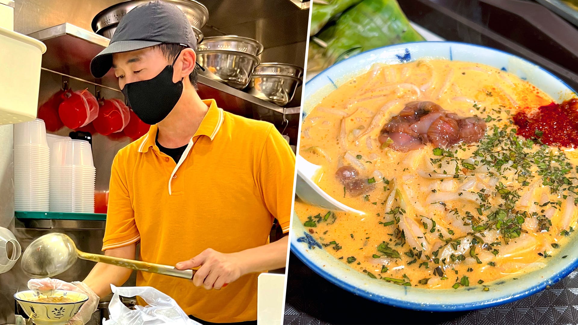 Hawker Sells $2.50 Sungei Road-Style Laksa After Quitting Sales Manager Job Hawker Sells $2.50 Sungei Road-Style Laksa After Quitting Sales Manager Job