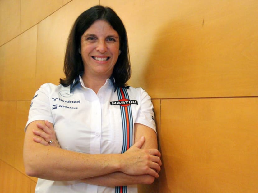 Nicola Salter, human resources director at Williams Martini Racing, wants to spread the word about careers in F1, which she says is ‘a very sexy business to work in’. Photo: Jaslin Goh