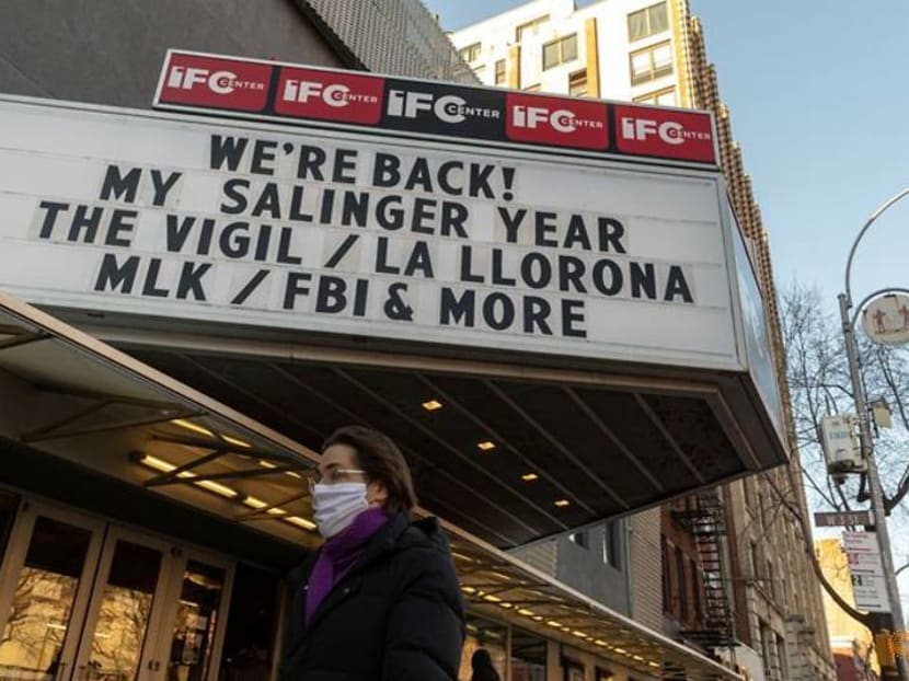 'It feels amazing': New Yorkers cheer reopening of movie theaters