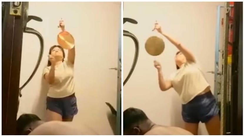 Police investigating viral incident involving woman hitting a gong during neighbour's prayer ritual