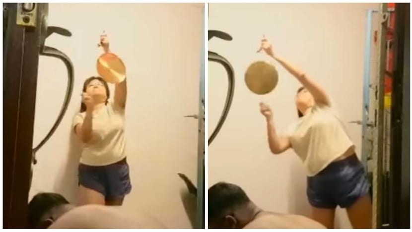 Police investigating viral incident involving woman hitting a gong during neighbour's prayer ritual Police investigating viral incident involving woman hitting a gong during neighbour's prayer ritual