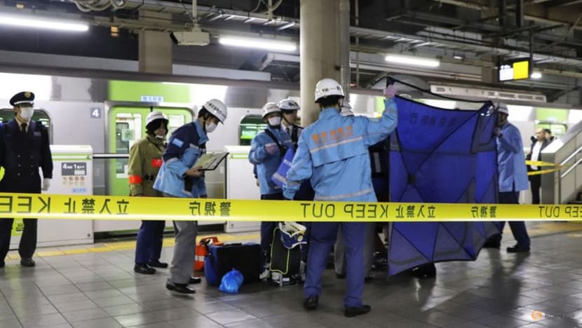 Three injured in stabbing incident on Tokyo train, woman in custody - CNA