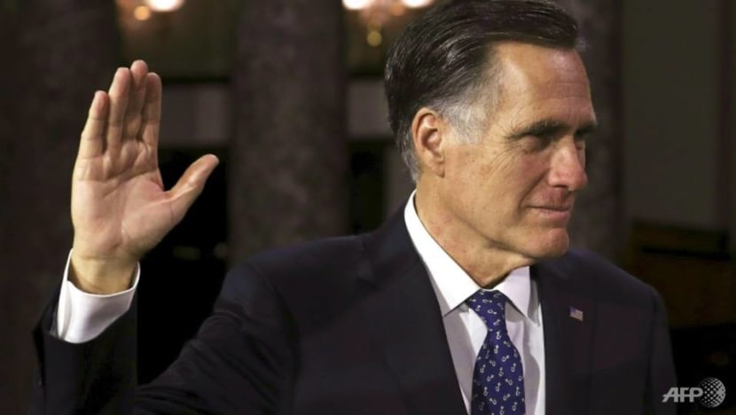 Romney blasts Trump's 'appalling' call to probe Biden