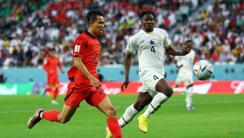 Ghana take shock 2-0 lead over South Korea at halftime Ghana take shock 2-0 lead over South Korea at halftime