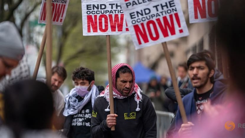 Pro-Palestinian protests spread at US universities Pro-Palestinian protests spread at US universities