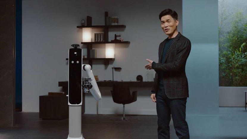 Samsung's new home robots can clean the house and pour you a glass of wine Samsung's new home robots can clean the house and pour you a glass of wine