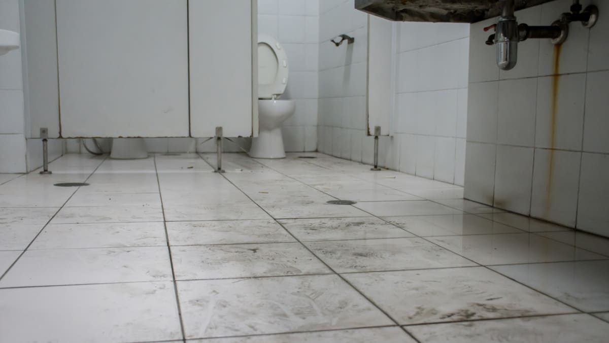 Oily floors, clogged sinks: How clean are public toilets in hawker ...