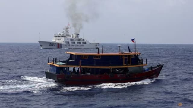 菲律宾谴责中国在南海海域 作具胁迫性危险动作