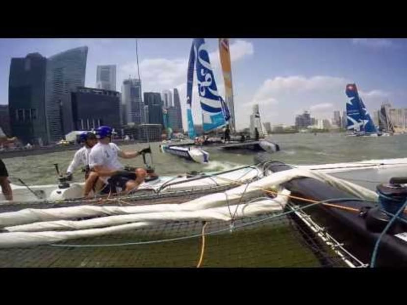 Extreme Sailing Series 2014, Marina Bay