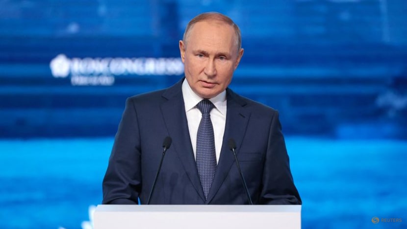 Russia's Putin says West is failing, the future is in Asia