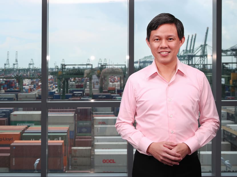 Trade and Industry Minister Chan Chun Sing is delivering his national broadcast on June 14, 2020.