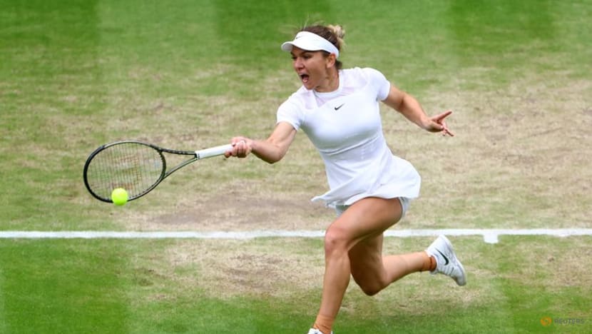 Halep demolishes Anisimova to reach Wimbledon semi-finals Halep demolishes Anisimova to reach Wimbledon semi-finals