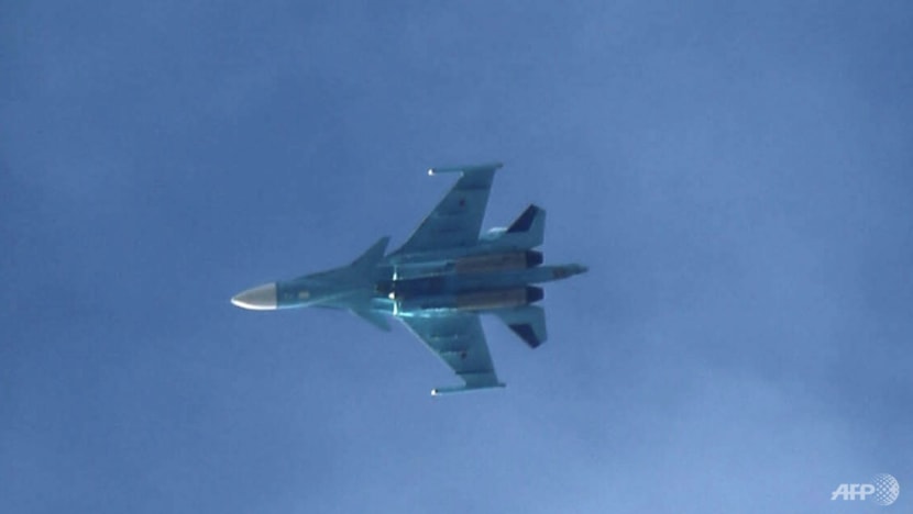 Russian military jet crashes in south west, at least four dead