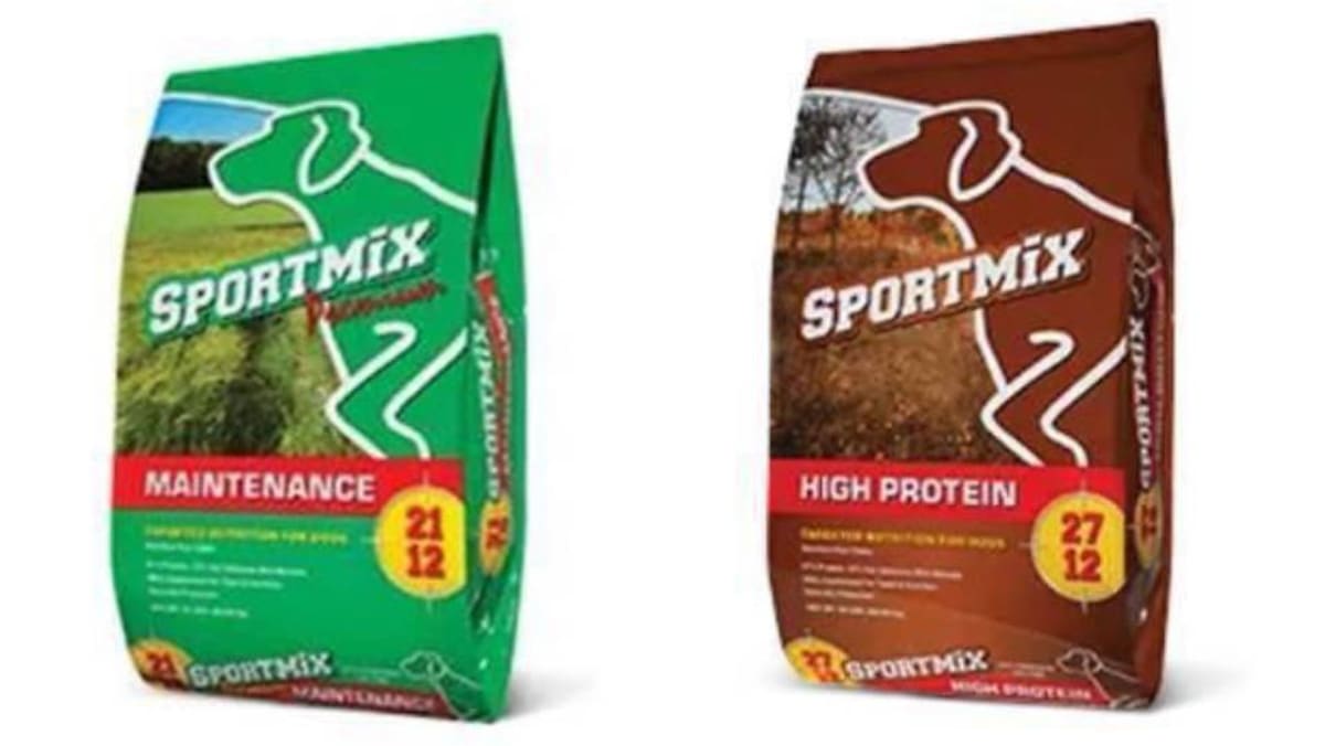 sportmix puppy food recall