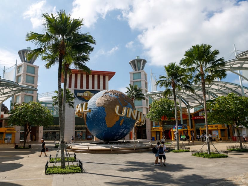 Universal Studios Singapore on March 24, 2020.