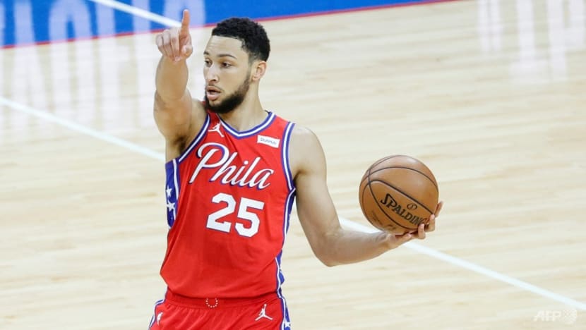 Aussie star Simmons fined by NBA 76ers: Report Aussie star Simmons fined by NBA 76ers: Report