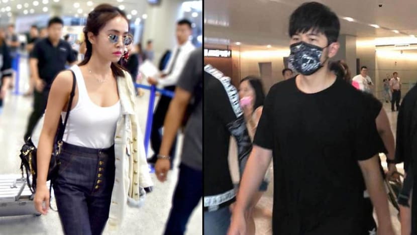 Jolin Tsai, Jay Chou have an unexpected reunion on a flight