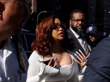 Rapper Cardi B wins California trial over explicit album cover art