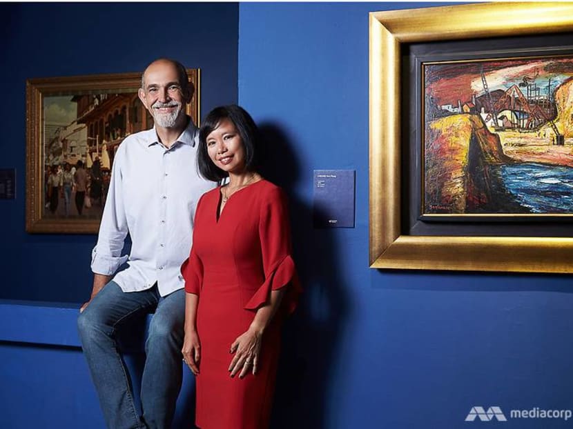 Old Chinatown and satay men: Why this couple collects nostalgic Singapore art