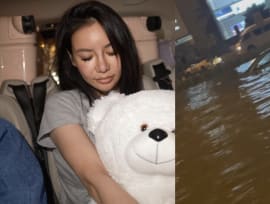 'We needed to pee but had to tahan, no choice': Kim Lim on being stuck in her car for 8 hours during Dubai floods
