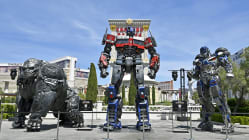  Tayangan perdana Transformers: Rise of the Beast diadakan di Marina Bay Sands 27 Mei