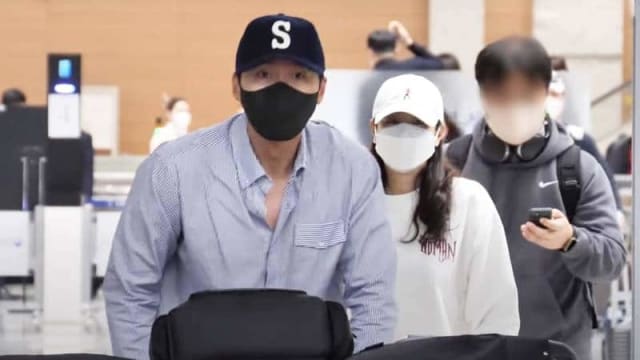 蜜月结束返韩国　玄彬霸气护孙艺真