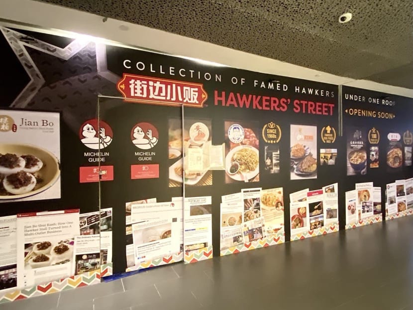 The hawker brands are housed under an eatery called Hawkers’ Street.