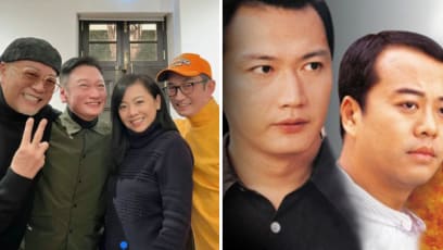 File of Justice Stars Bobby Au Yeung, Sheren Tang, Michael Tao & Lawrence Ng Had A Reunion