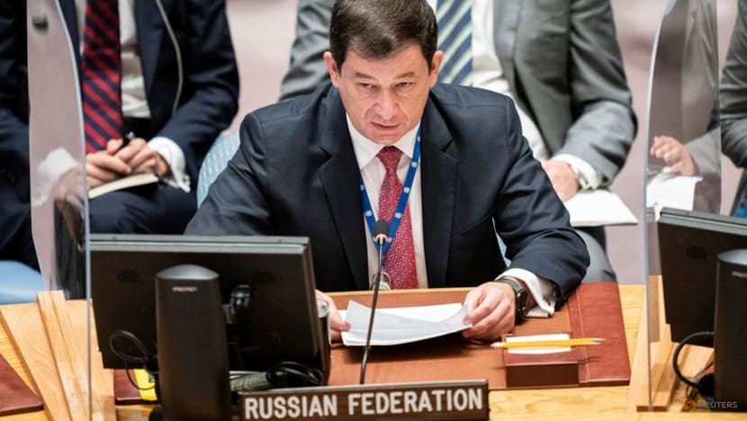 Russia signals possible vote to stop UN meeting on troop build-up