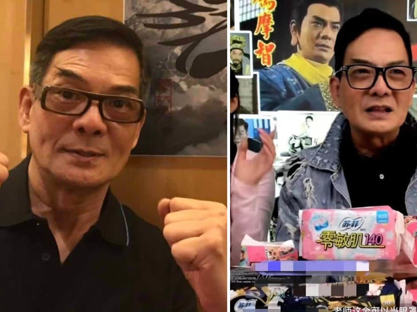 TVB Actor Lee Kwok Lun Sells Sanitary Pads On Live Stream, Says They Could Be Used As Eye Masks Too