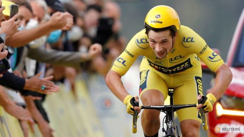 Cycling: Roglic reclaims Vuelta lead with time trial victory Cycling: Roglic reclaims Vuelta lead with time trial victory