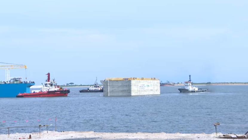 Second phase of construction begins for Tuas mega port Second phase of construction begins for Tuas mega port