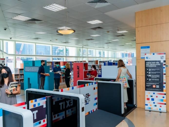 NLB to pilot grabandgo automated checkout gantries for borrowing