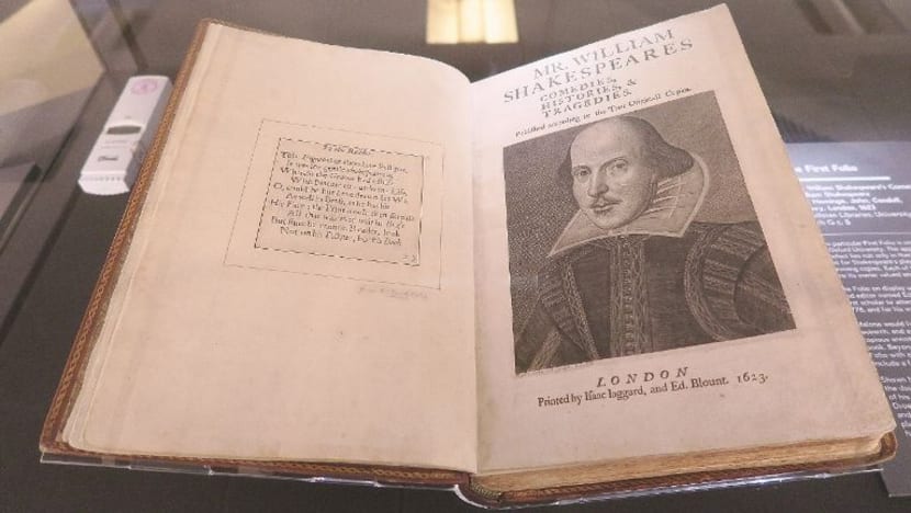 Buku Shakespeare berusia 400 tahun dipamer di S'pura buat pertama kali