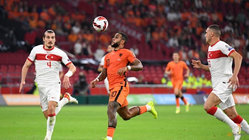 Football:
Depay critical of performance despite first Dutch hat-trick Football:
Depay critical of performance despite first Dutch hat-trick