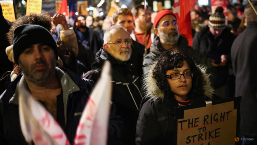 UK set for biggest strike action for years as teachers, civil servants walk out UK set for biggest strike action for years as teachers, civil servants walk out