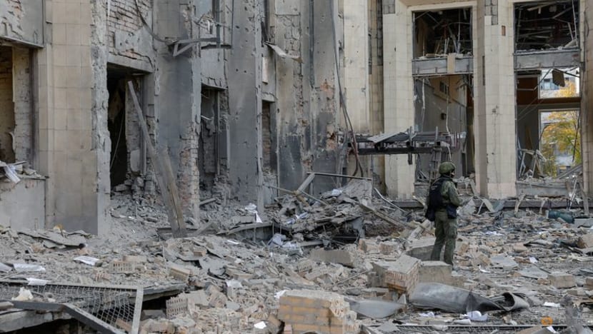 Russian President Vladimir Putin declares martial law in four unilaterally annexed regions of Ukraine Russian President Vladimir Putin declares martial law in four unilaterally annexed regions of Ukraine