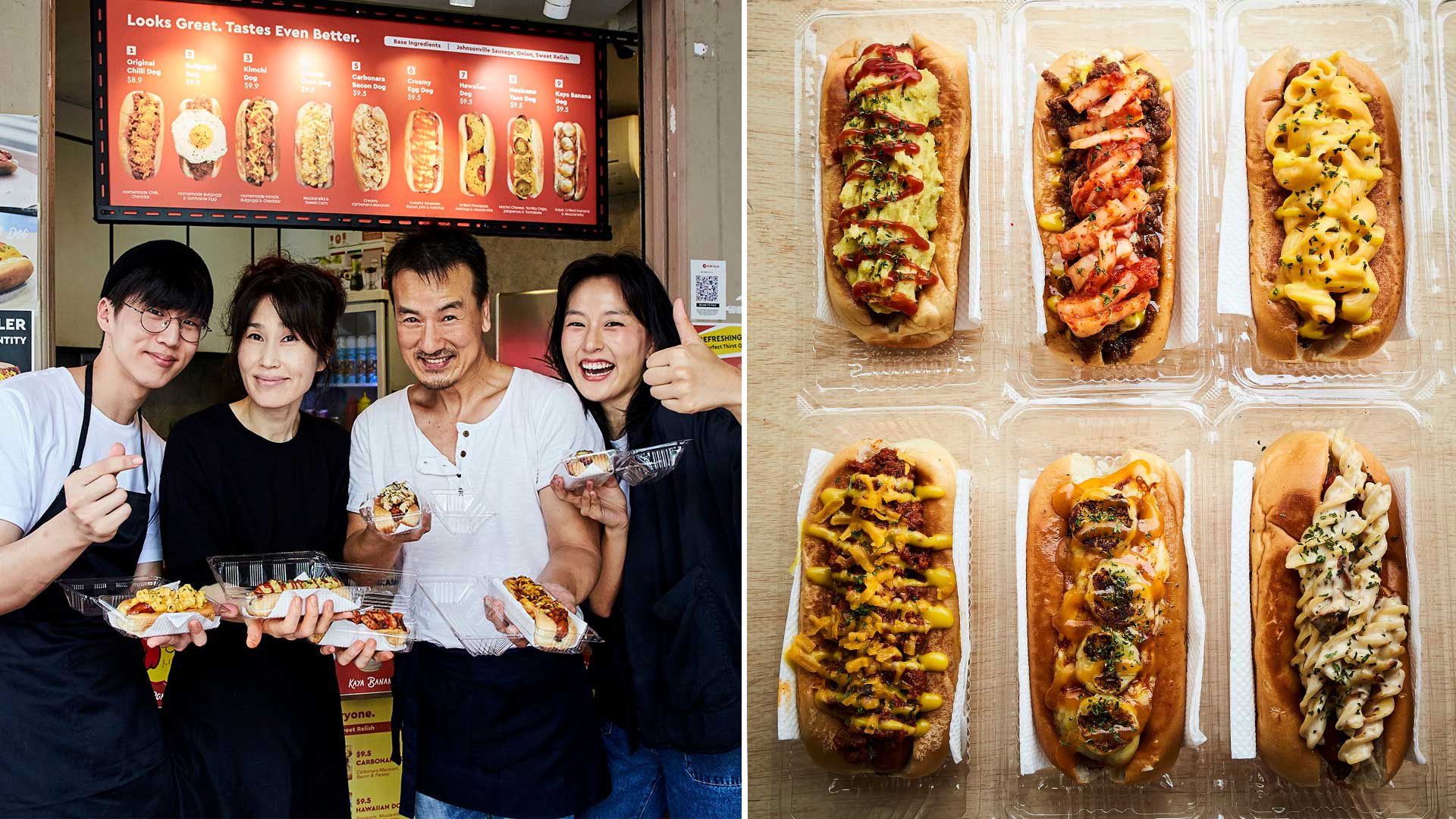 Cool Korean Family With JJ Lin Lookalike Son Sells Fun Fusion Hotdogs In Chinatown Cool Korean Family With JJ Lin Lookalike Son Sells Fun Fusion Hotdogs In Chinatown