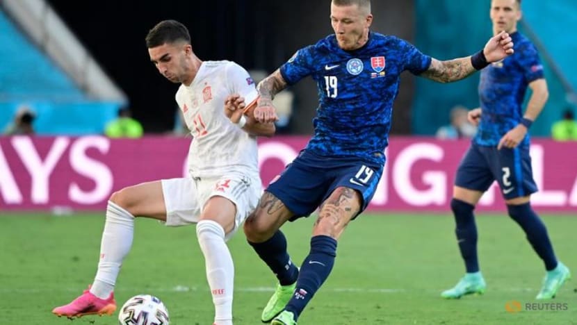 Spain crush Slovakia to set up Euros last-16 date with Croatia Spain crush Slovakia to set up Euros last-16 date with Croatia