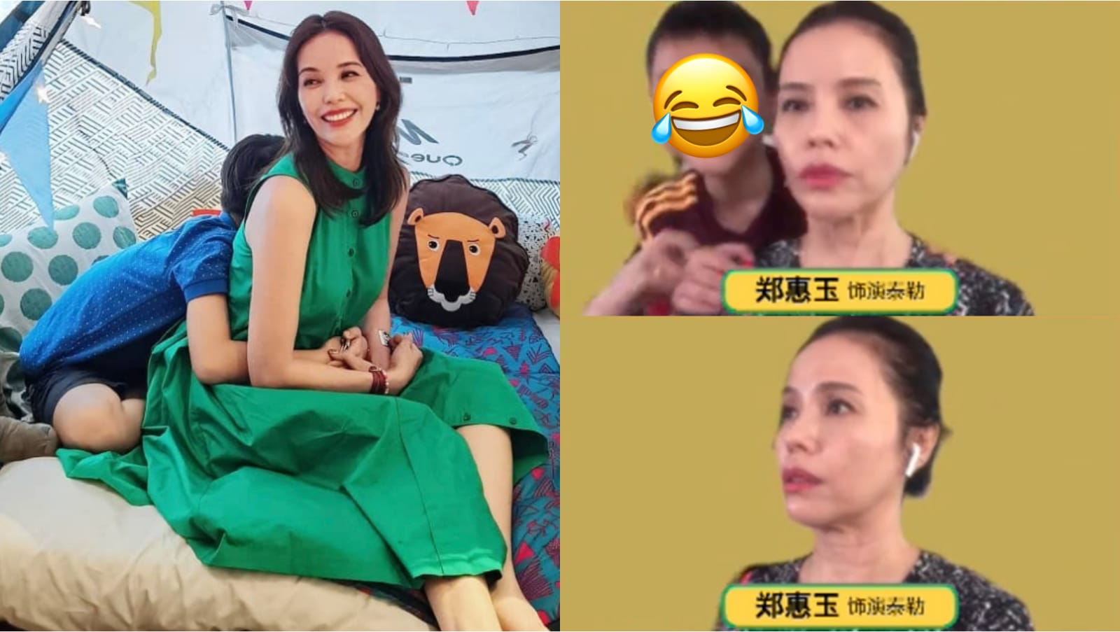 One Of Zoe Tay’s Sons Gatecrashed The Heartland Hero Live Stream And Ah Jie Did Not Look Too Happy About It