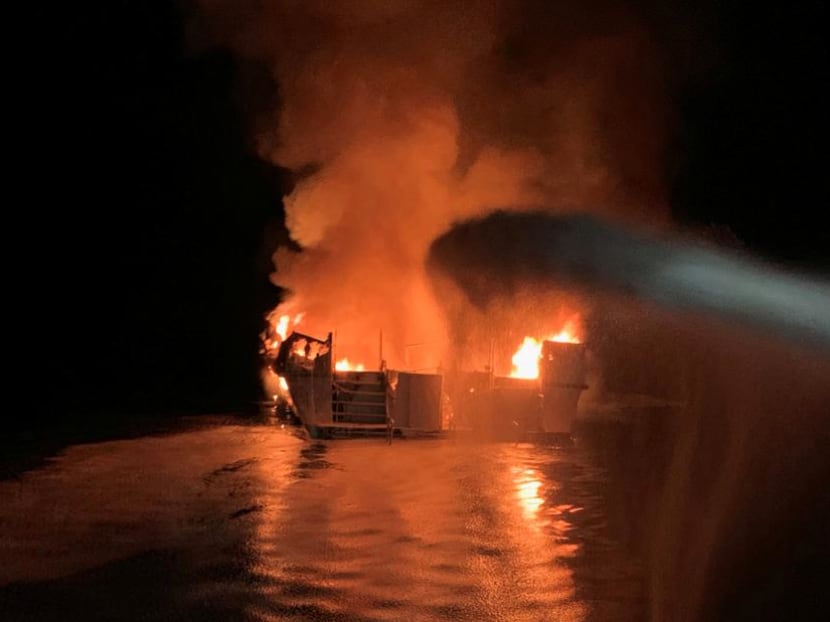 Thirty-four people were killed in the pre-dawn accident on the Conception boat on Monday (Sept 2). The badly burned bodies of all but one of the victims’ bodies have been recovered, US officials said.