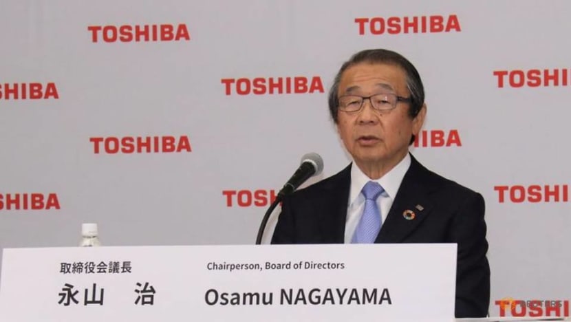 Toshiba chairman says he may leave once problems fixed - WSJ