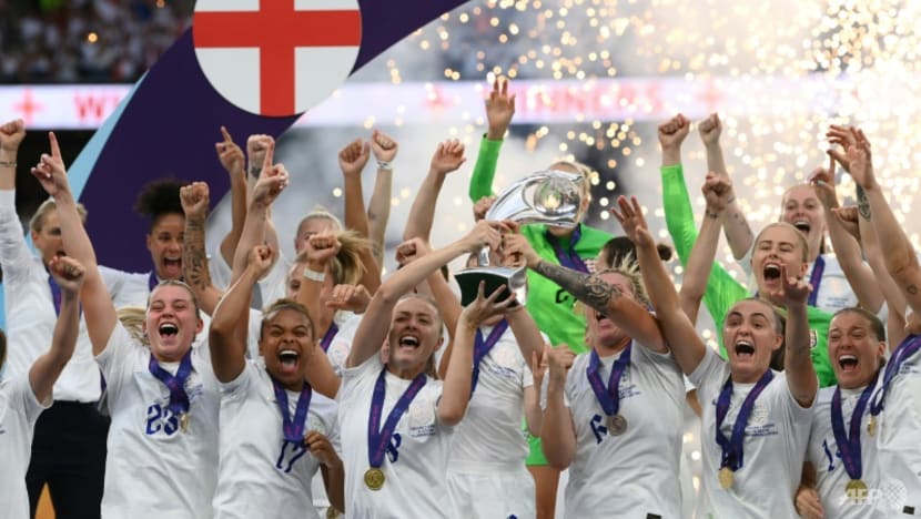 Commentary: Women ended England’s 56-year football drought. Give them the respect and funding they deserve