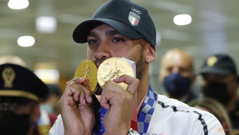 Athletics-Double Olympic champion Jacobs shrugs off doping suspicions Athletics-Double Olympic champion Jacobs shrugs off doping suspicions